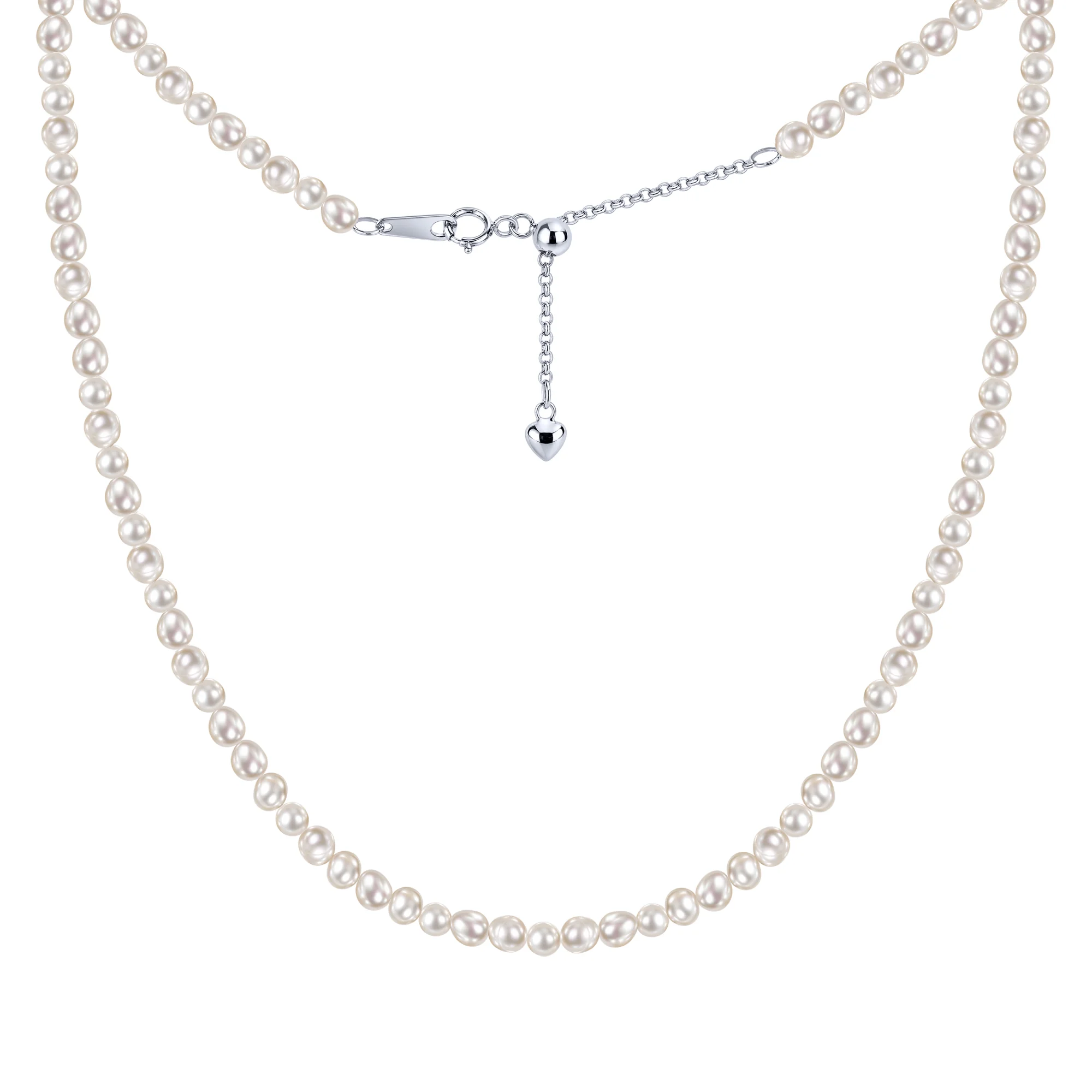 Колье из серебра с жемчугом - 2294629 - 2
