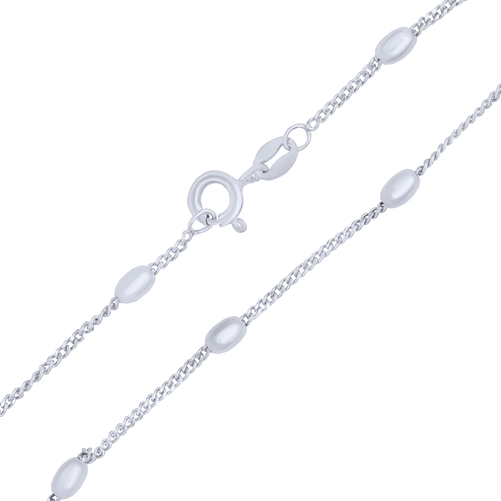 Браслет из серебра плетение панцирное - 1714879 – изображение 2