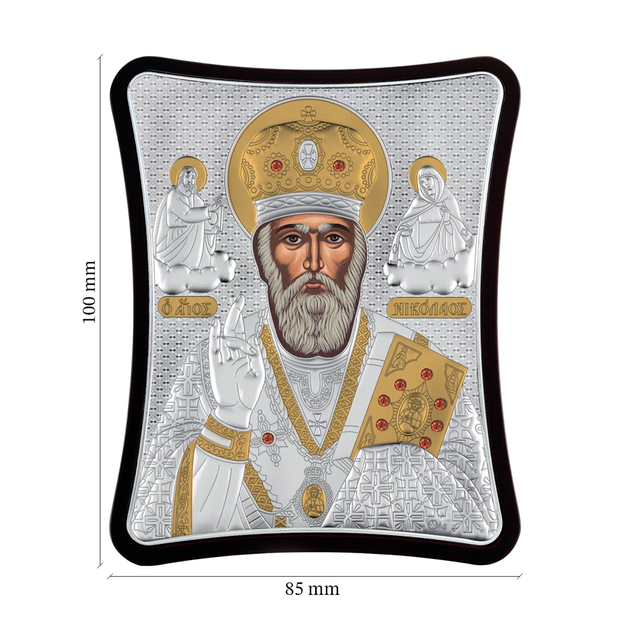 Икона "Святой Николай" 8,5x10 - 828203 – изображение 2