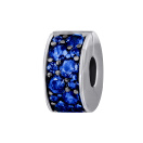 Серебряный шарм с фианитами - 426799