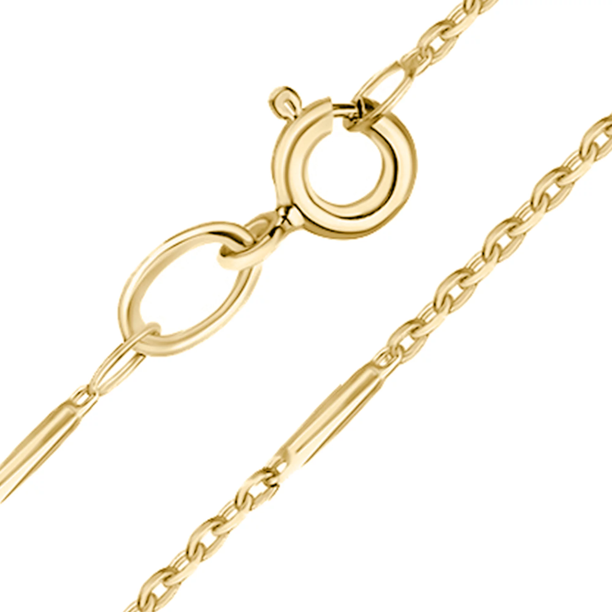Золотая цепочка якорное плетение - 1607345 – изображение 1