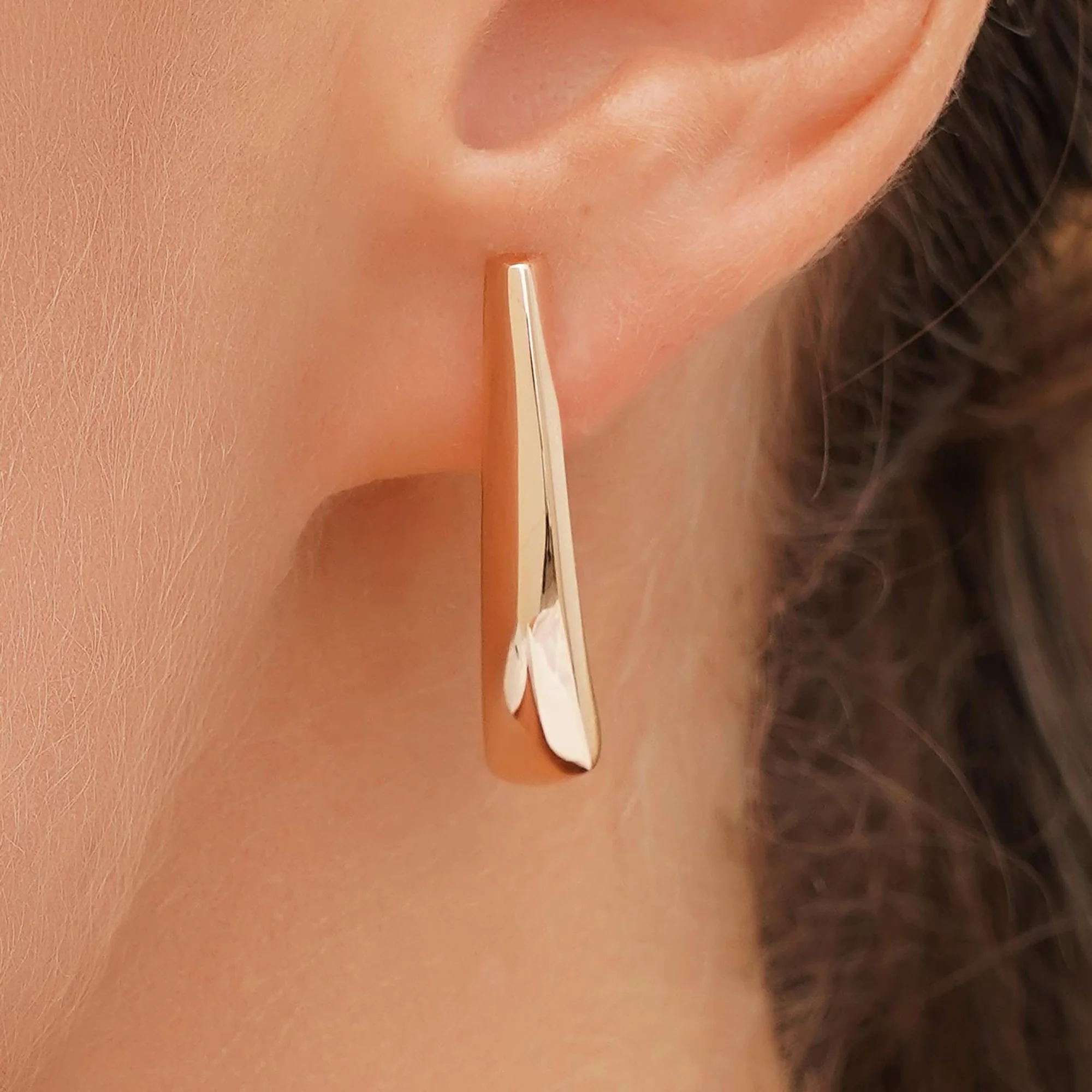 Сережки из красного золота - 959215 - 1