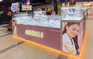 ТРЦ COSMO MULTIMALL BLOCK B - Ювелірний острів AURUM