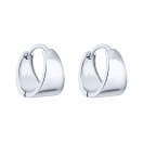 Серьги-кольца из серебра  - 2123341