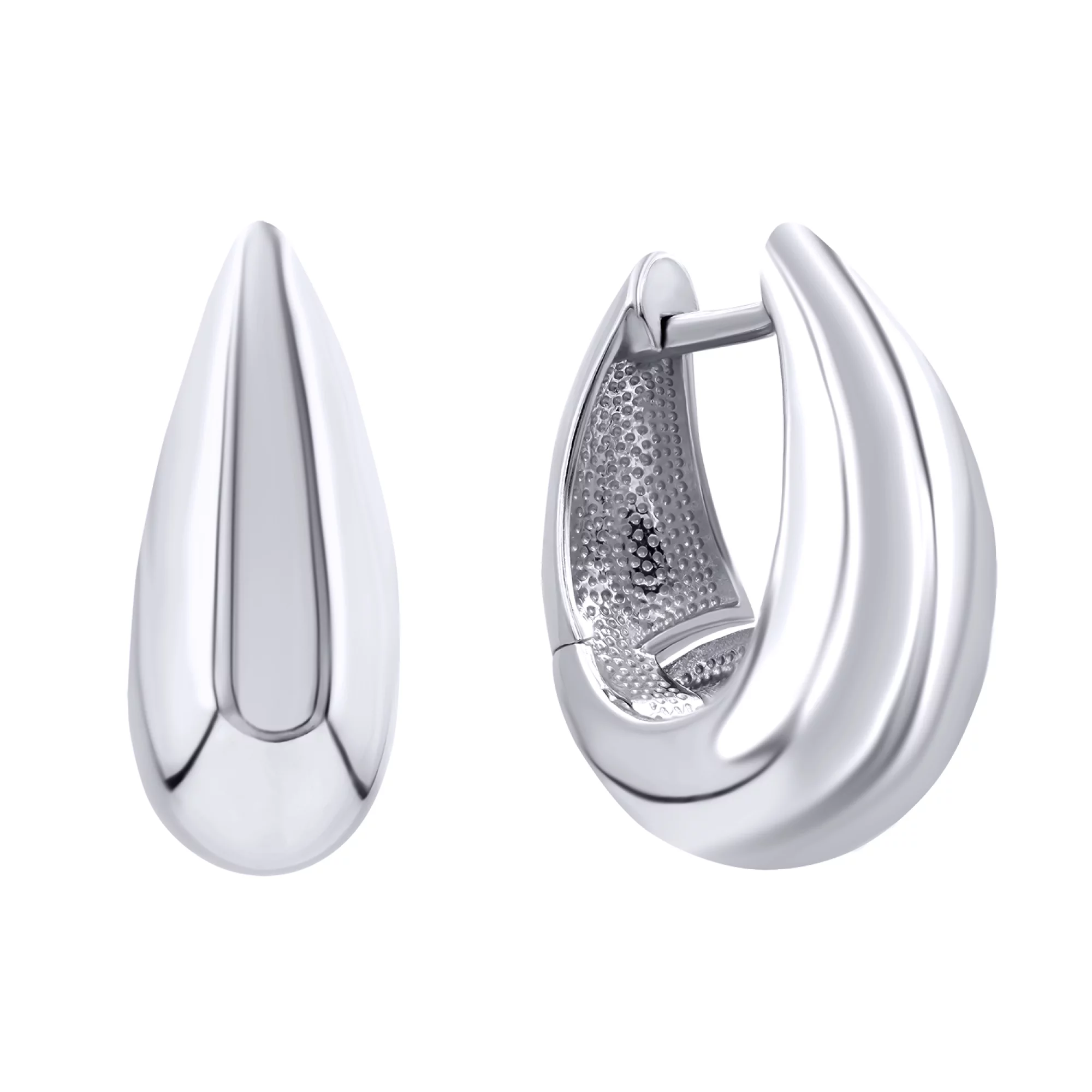 Срібні сережки - 405952 – зображення 1