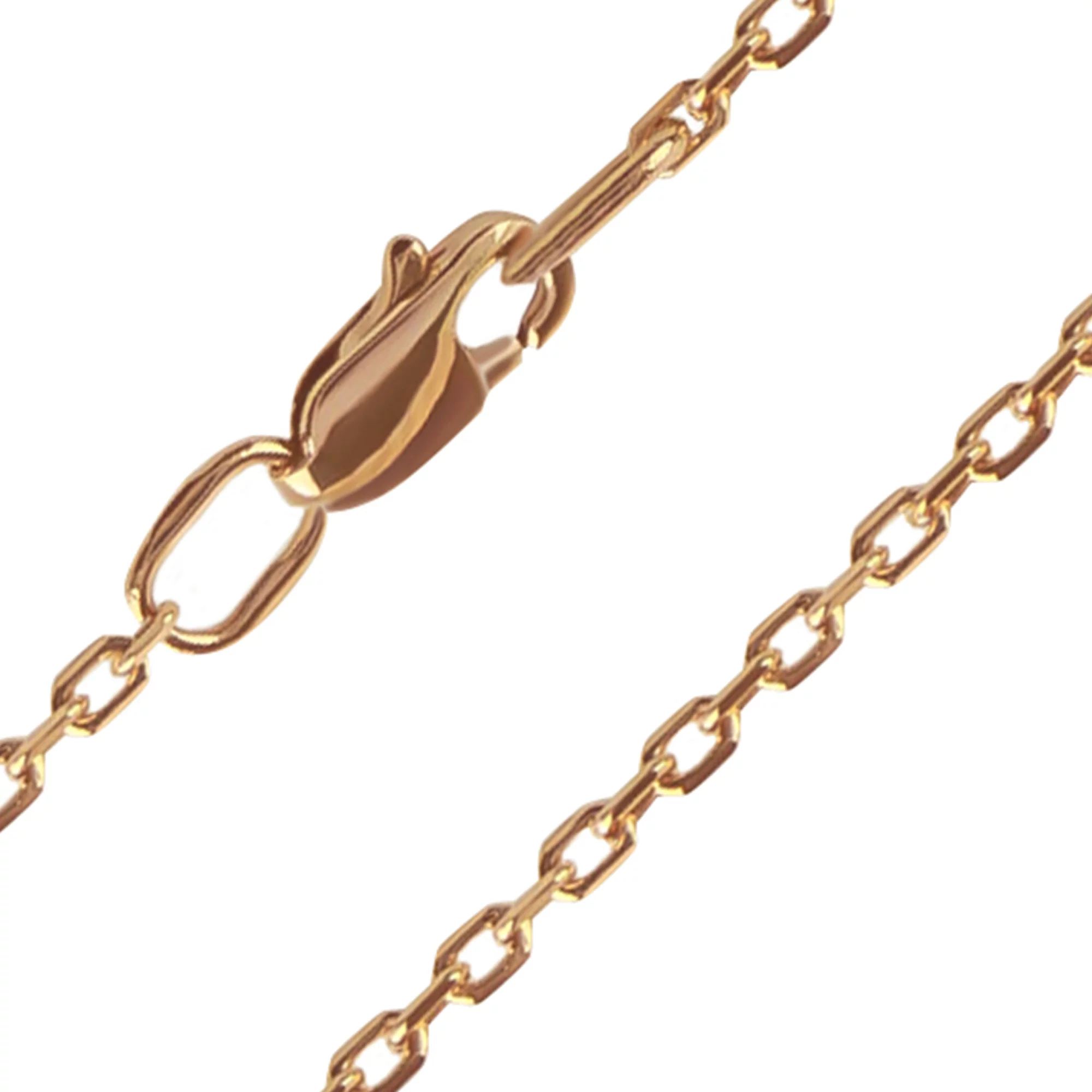 Золотая цепочка плетением якорь - 648754 – изображение 1