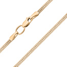 Ланцюг з червоного золота плетіння рембо - 2069925