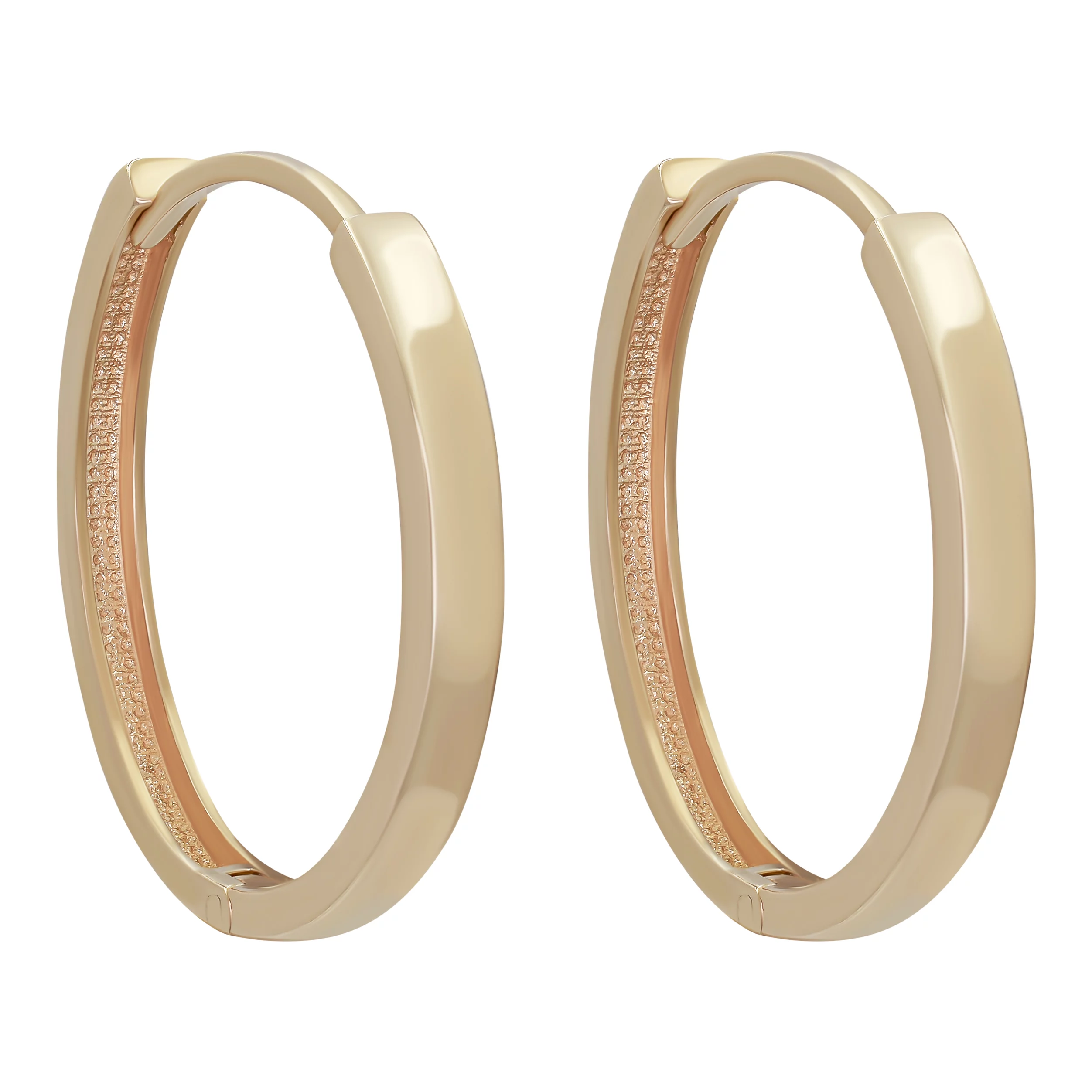 Сережки-кольца из красного золота. Артикул 2076438: цена, отзывы, фото – купить в интернет-магазине AURUM