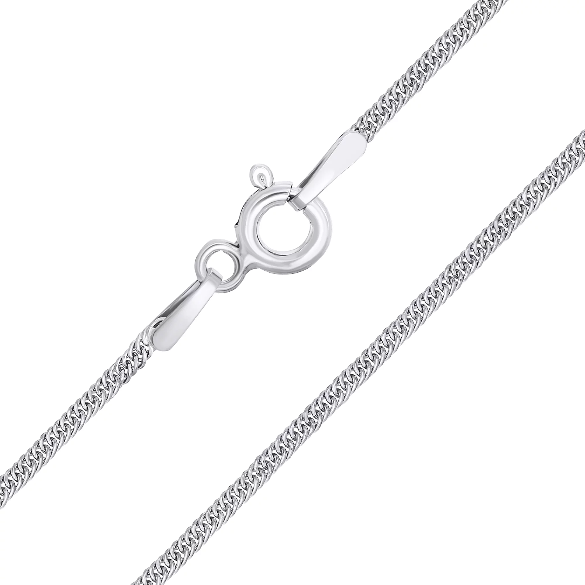 Ланцюжок срібний панцирне плетіння - 1548248 – зображення 1