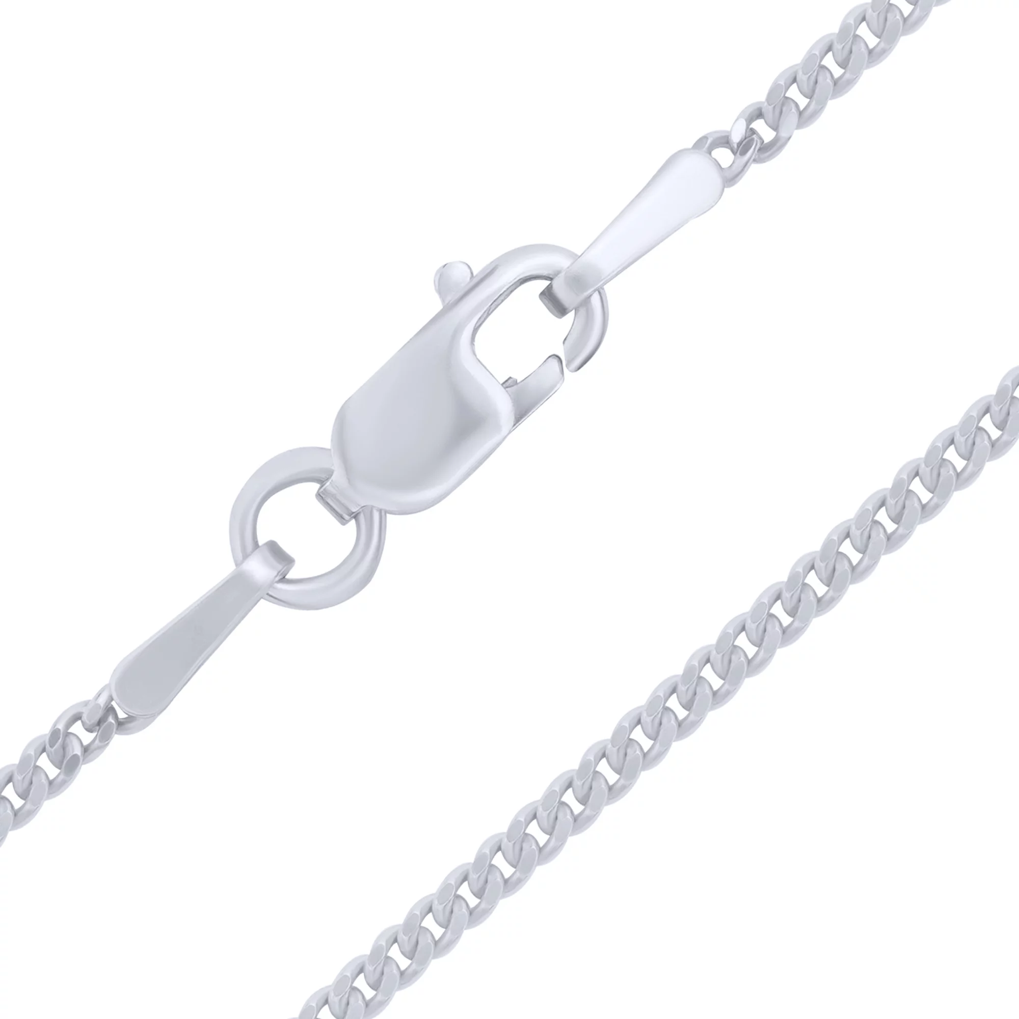Ланцюжок срібний панцирне плетіння - 1685553 – зображення 1