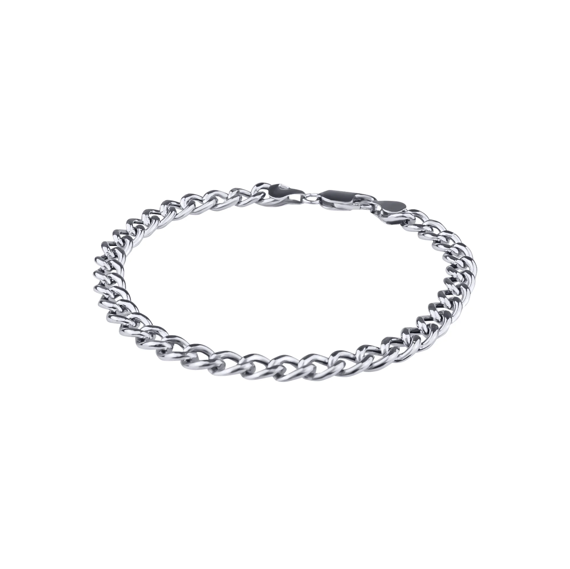 Серебряный браслет плетение панцирь - 962378 - 1