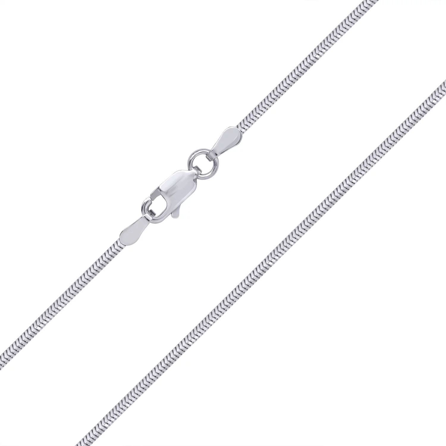 Серебряная цепочка плетение Снейк. Артикул 7508/930Р2/60: цена, отзывы, фото – купить в интернет-магазине AURUM