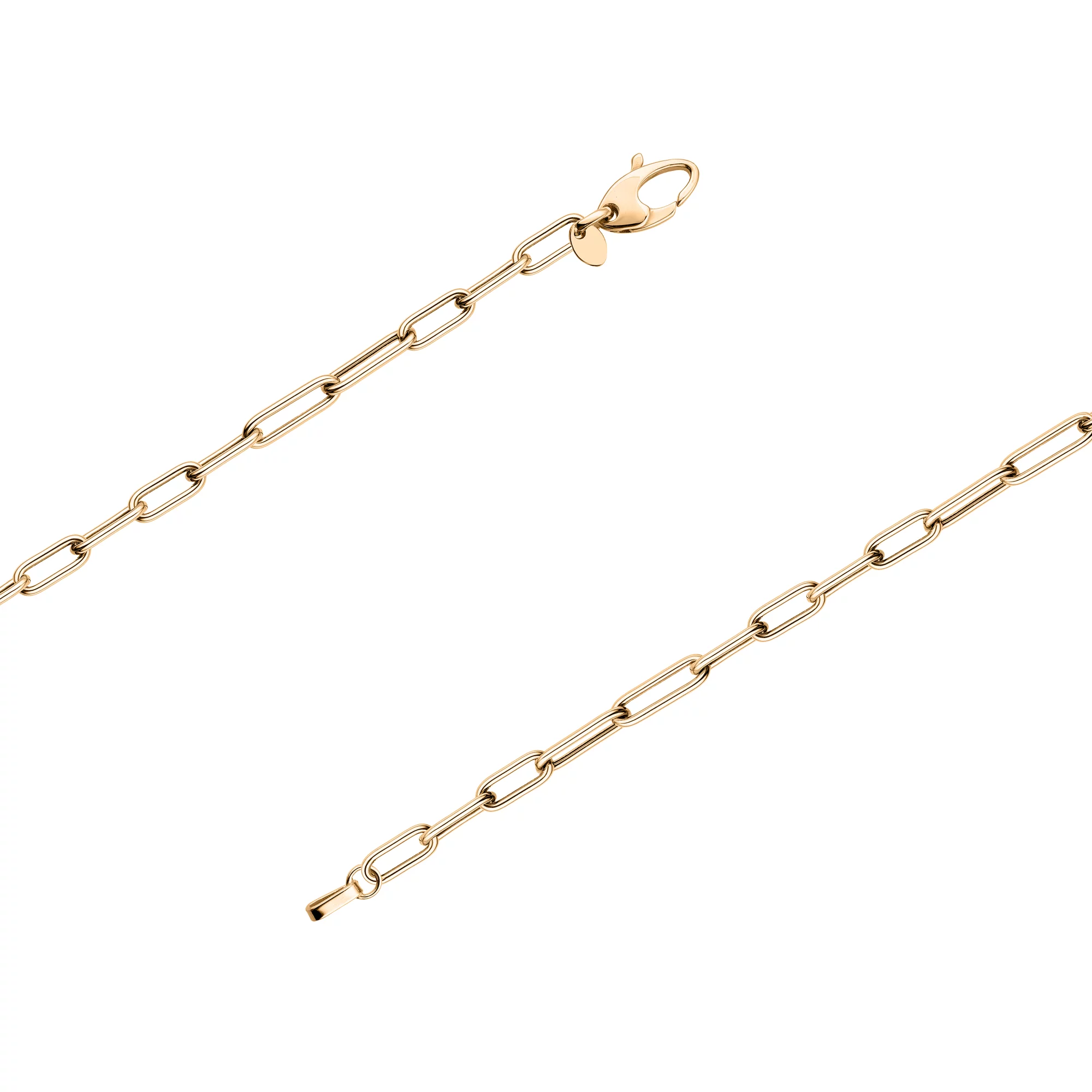 Золотой браслет плетение якорь - 1640737 – изображение 1
