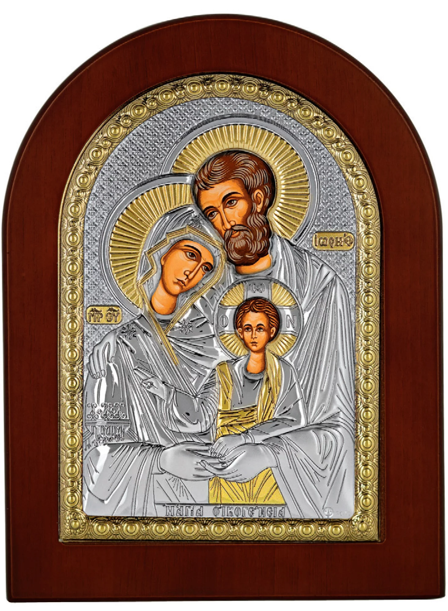 Икона "Святое Семейство". Размер 15х21 см - 413323 – изображение 2