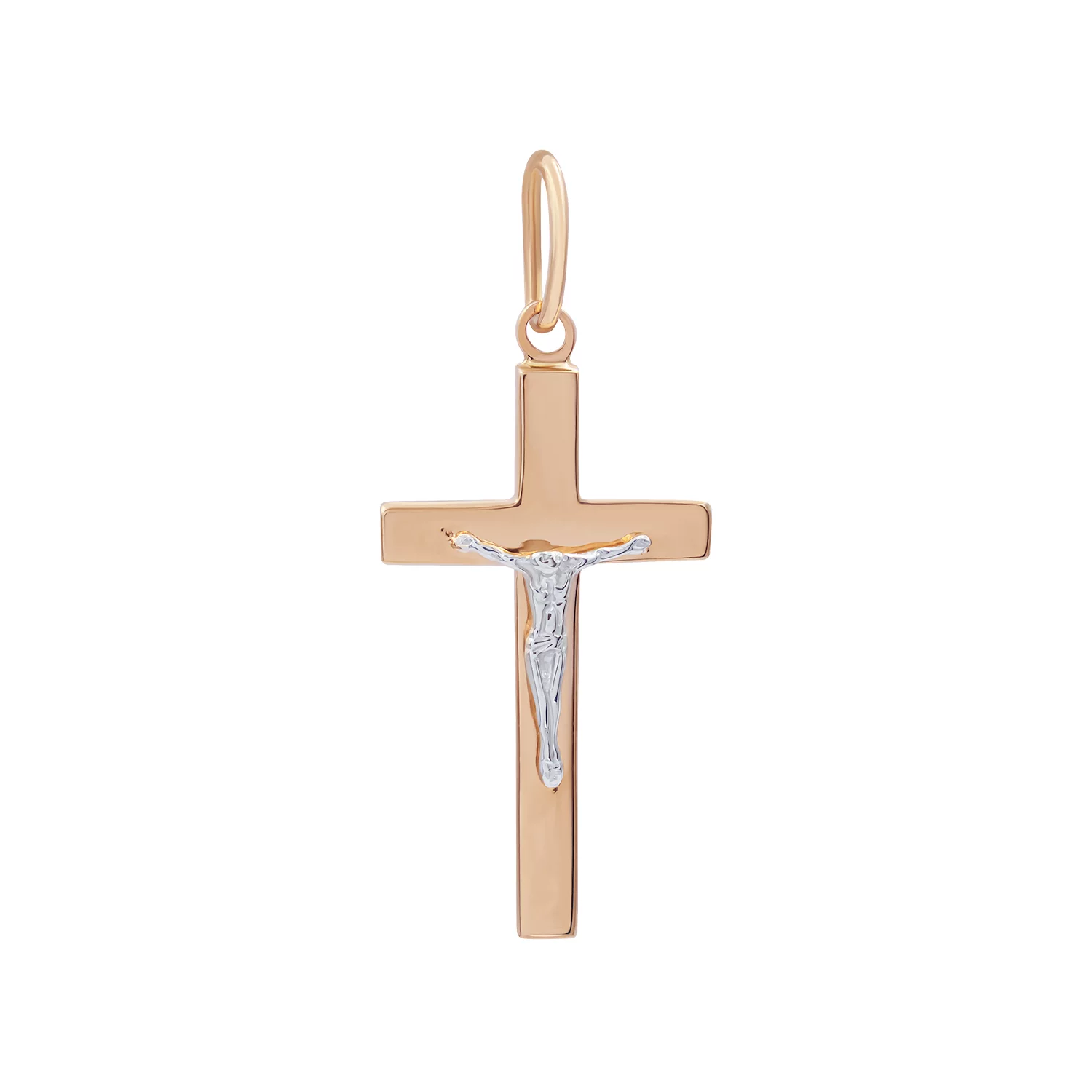 Крестик из красного золота. Артикул 3006190112: цена, отзывы, фото – купить в интернет-магазине AURUM