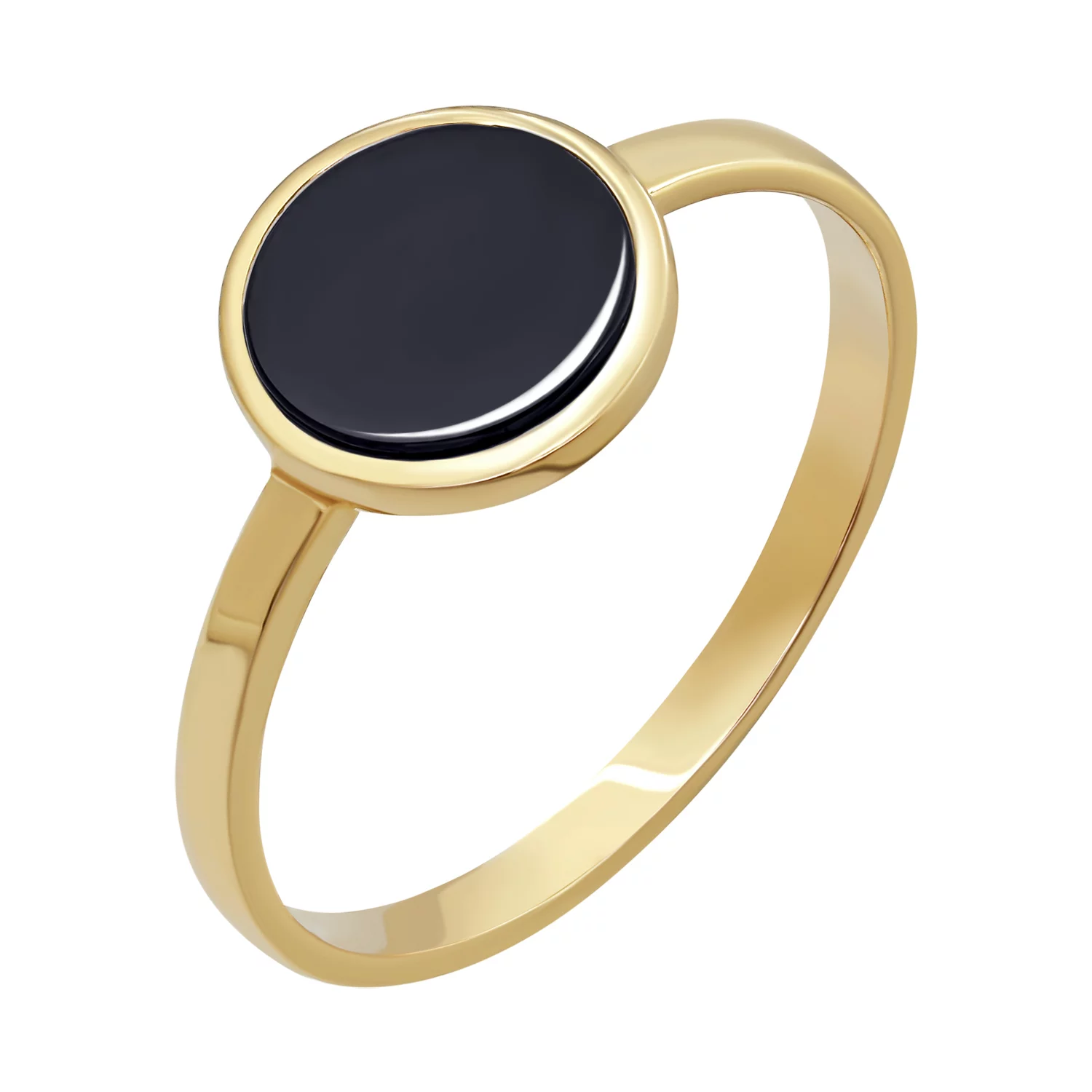 Кольцо из красного золота с эмалью. Артикул 1192025101/2: цена, отзывы, фото – купить в интернет-магазине AURUM