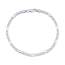 Браслет из серебра плетение фантазийное - 2227662