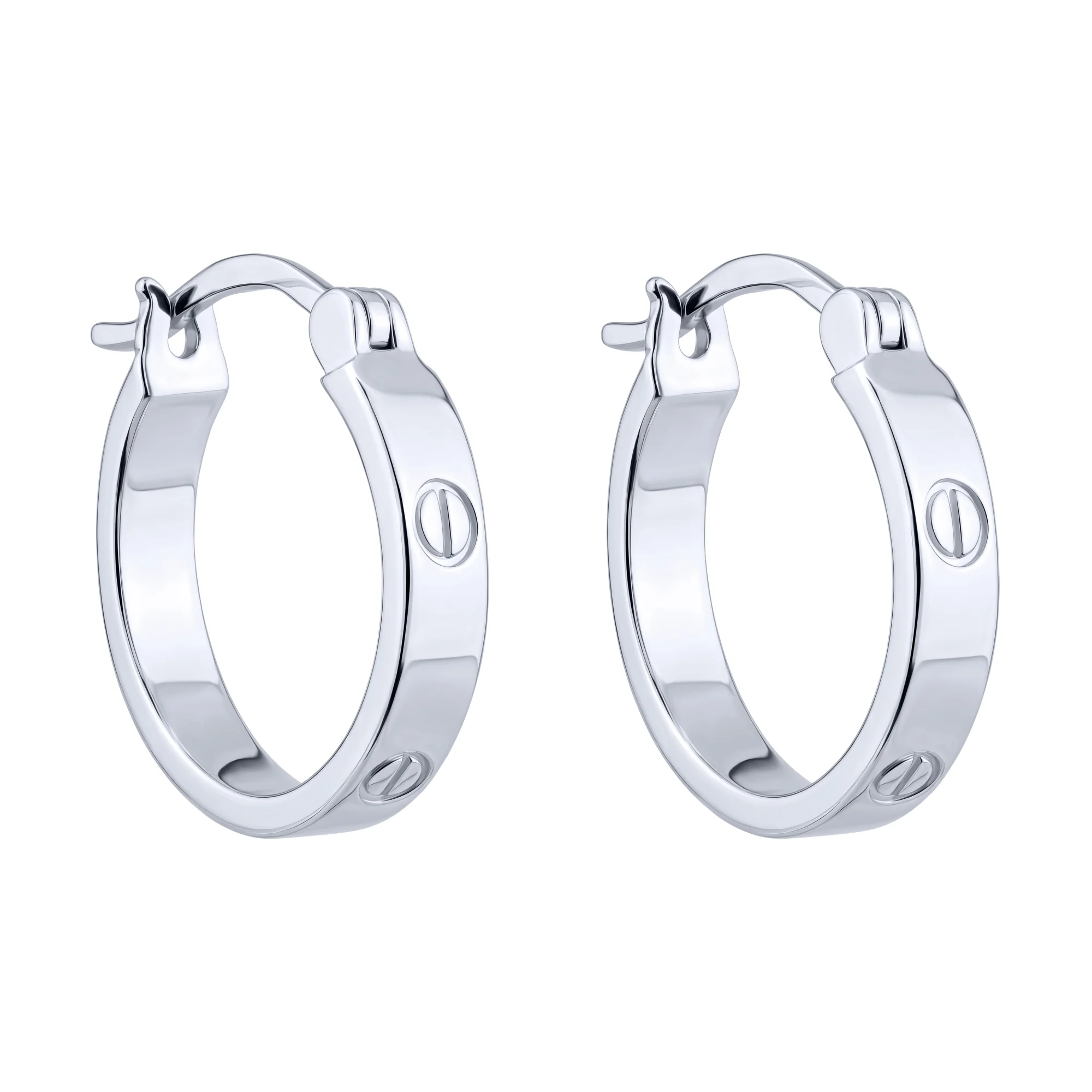 Серьги-кольца из серебра - 2268248 - 1