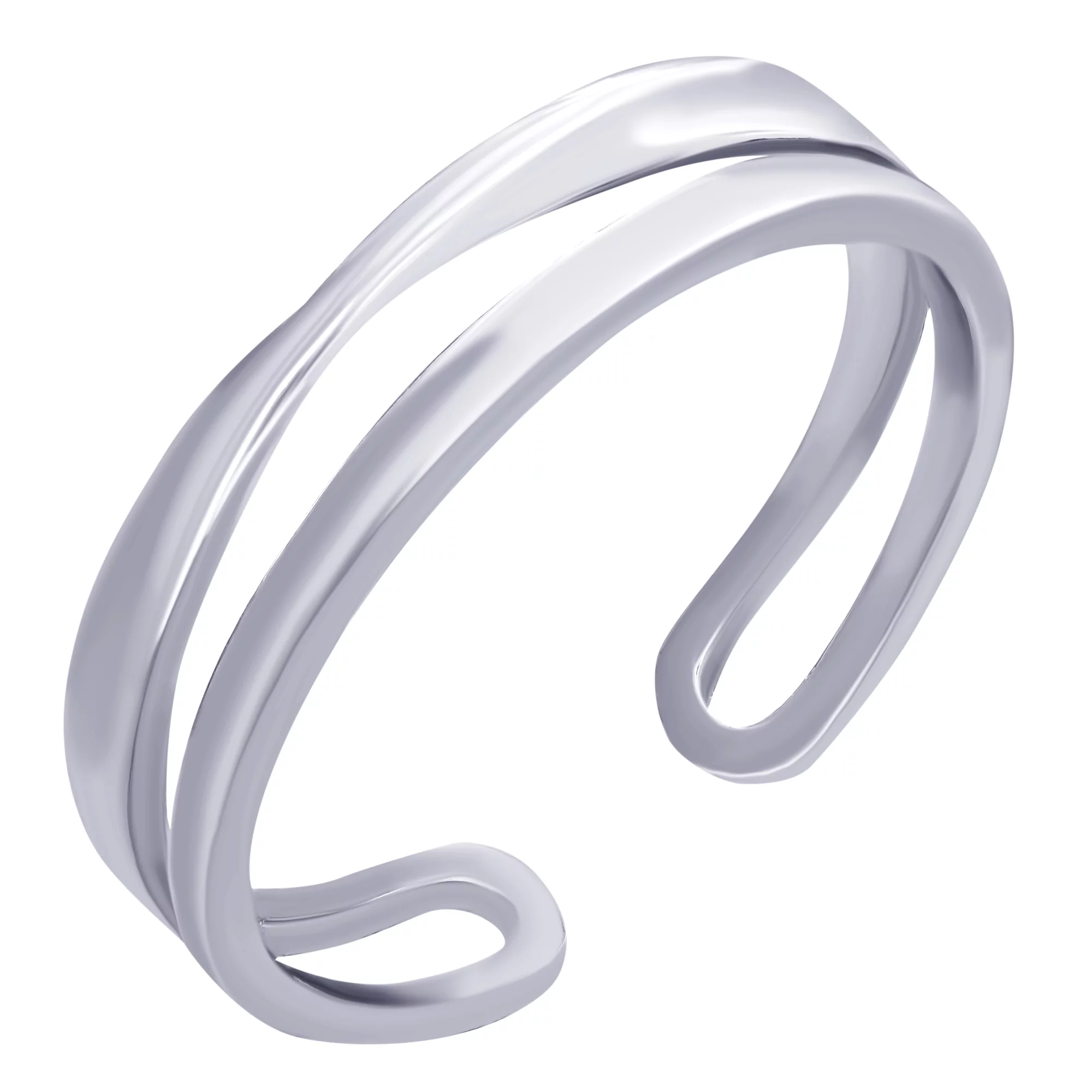 Кольцо серебряное - 896380 – изображение 1