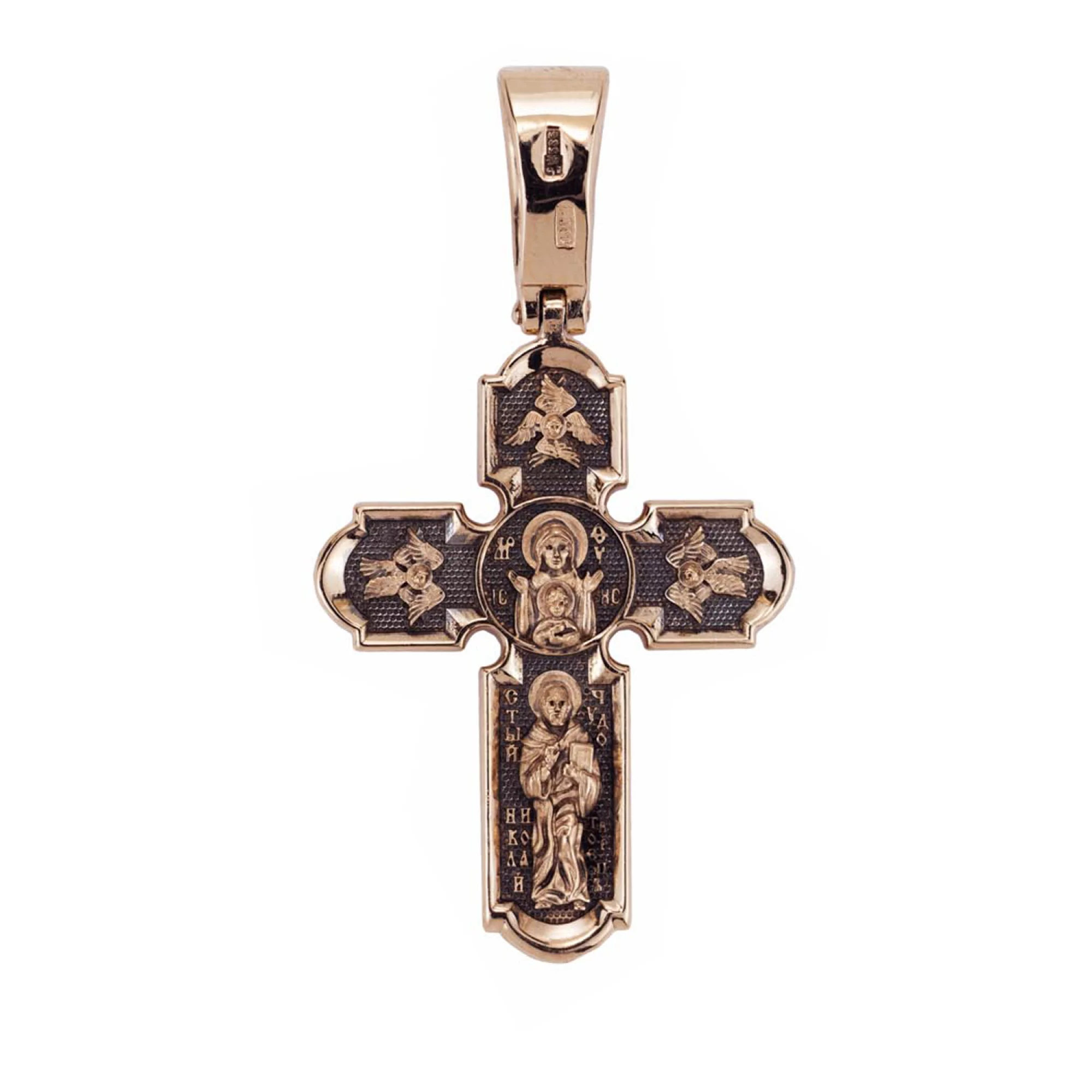 Крест в красном золоте  - 1573442 – изображение 2