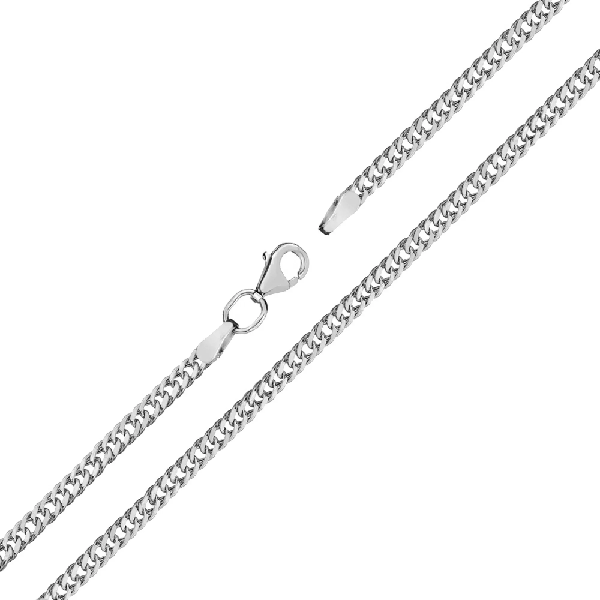 Браслет из серебра плетение панцирь - 1276764 – изображение 1