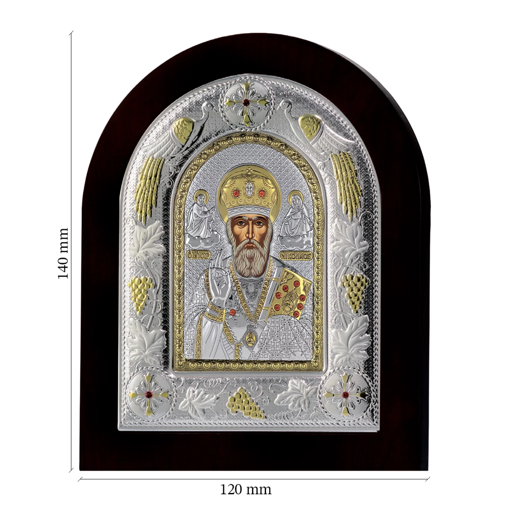 Икона Святой "Николай Чудотворец" 12x14 - 414372 – изображение 2