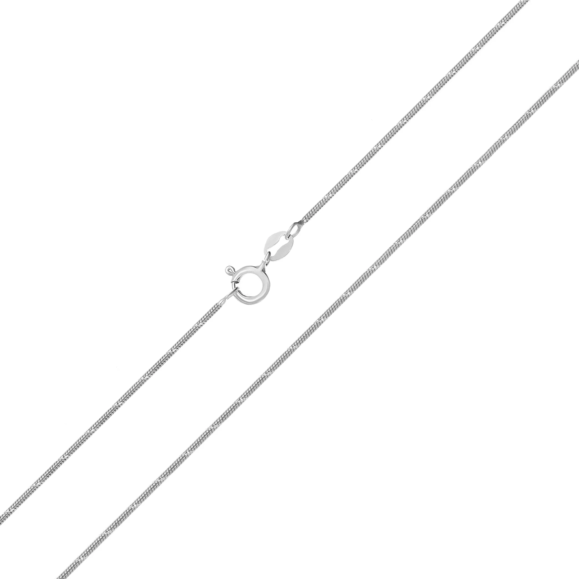 Серебряная цепочка плетение снейк - 973076 – изображение 2