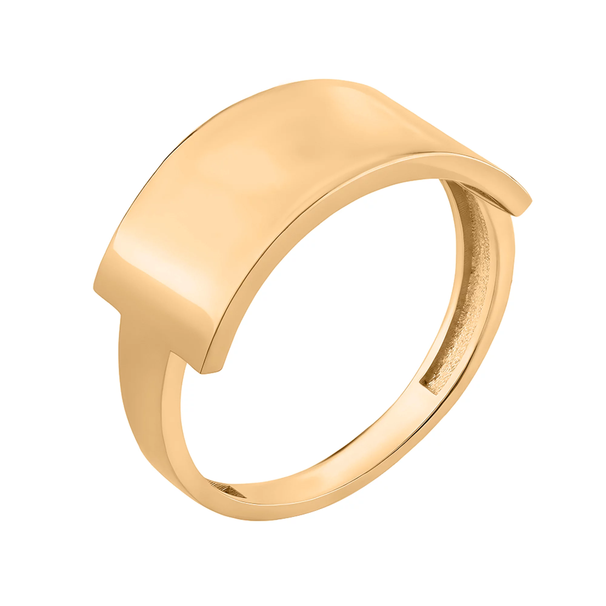 Кольцо из красного золота - 1518152 – изображение 1
