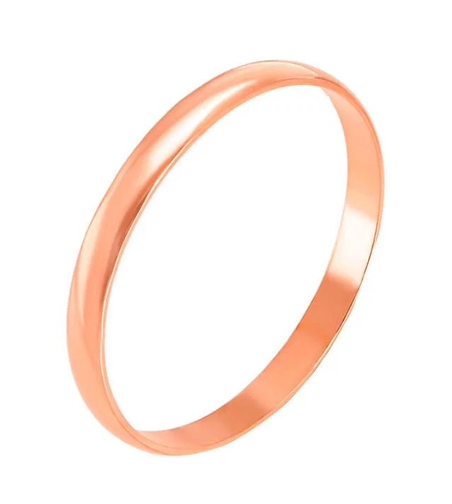 Обручальное кольцо из красного золота Классическое. Артикул 1001/1: цена, отзывы, фото – купить в интернет-магазине AURUM