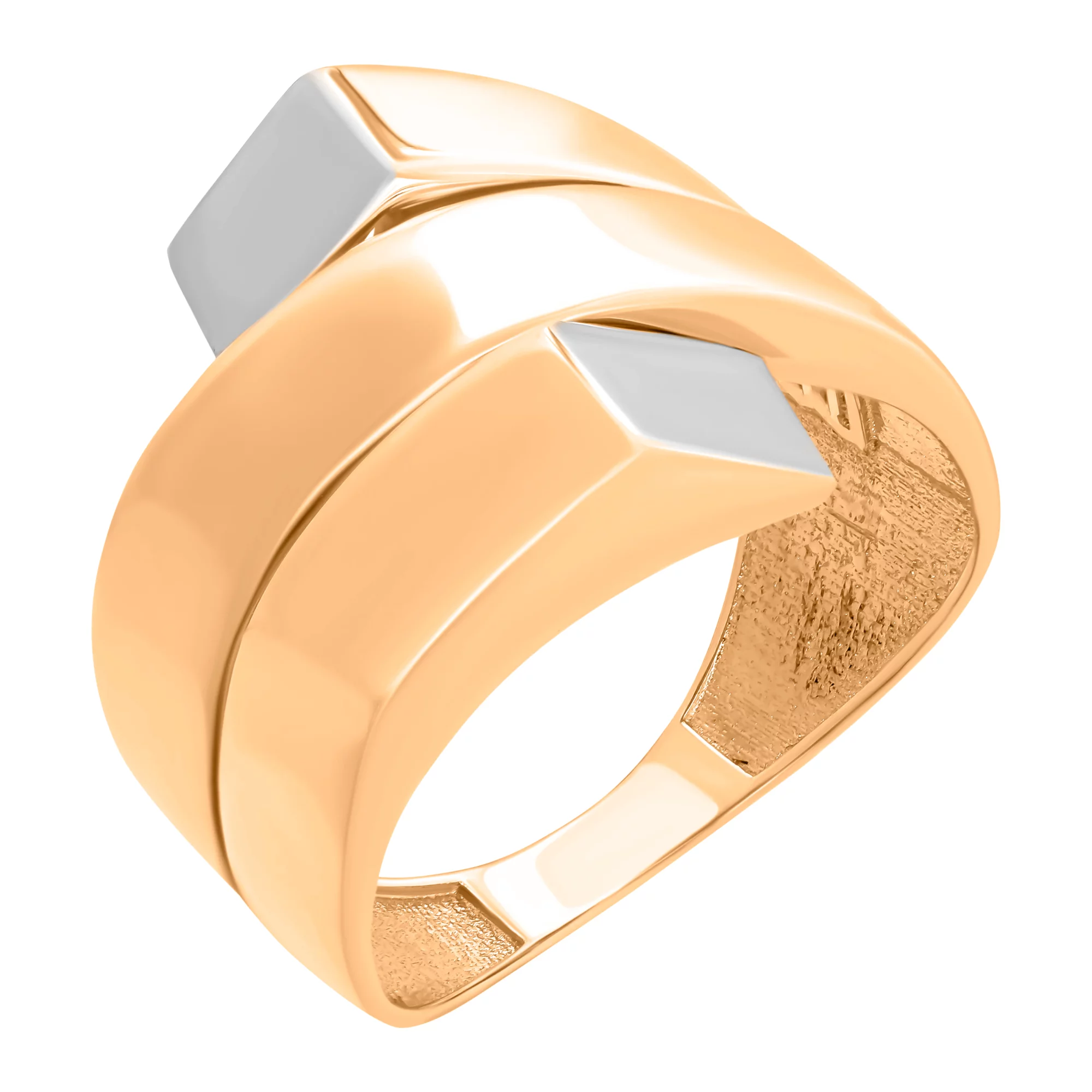 Кольцо из красного золота - 896940 – изображение 1