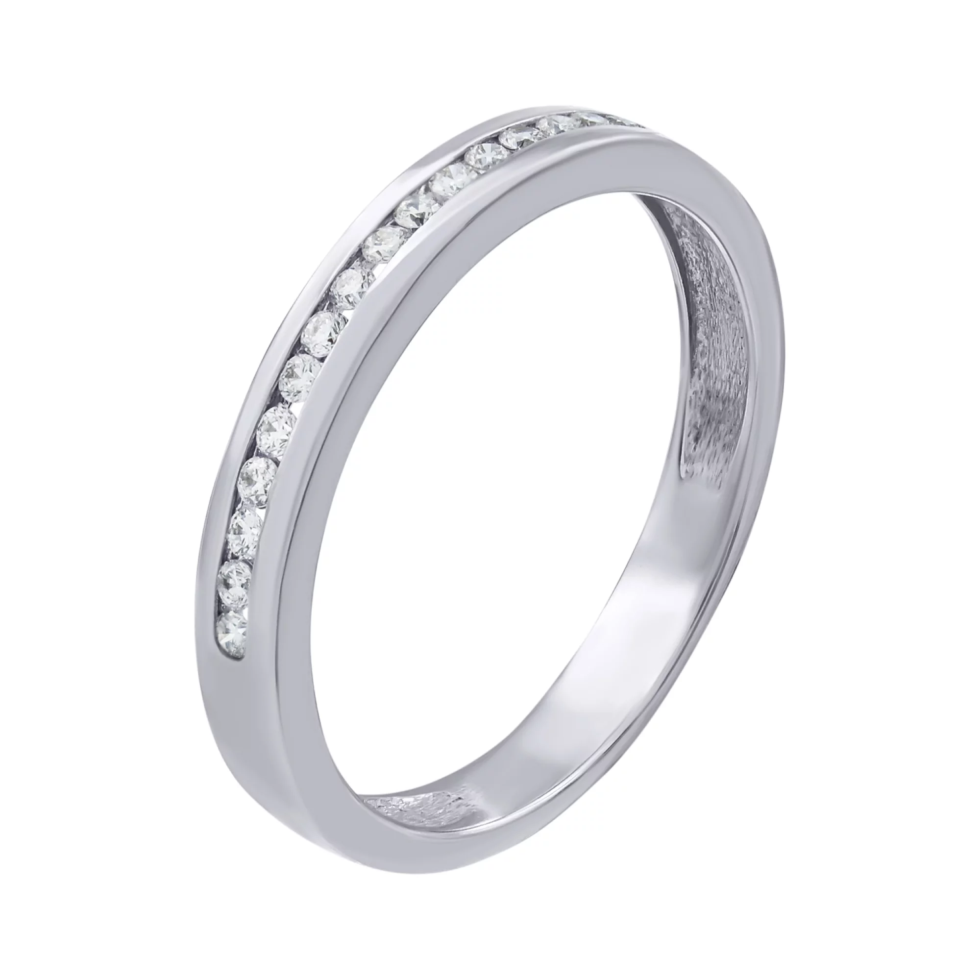 Золотое кольцо с бриллиантами - 1390951 – изображение 2