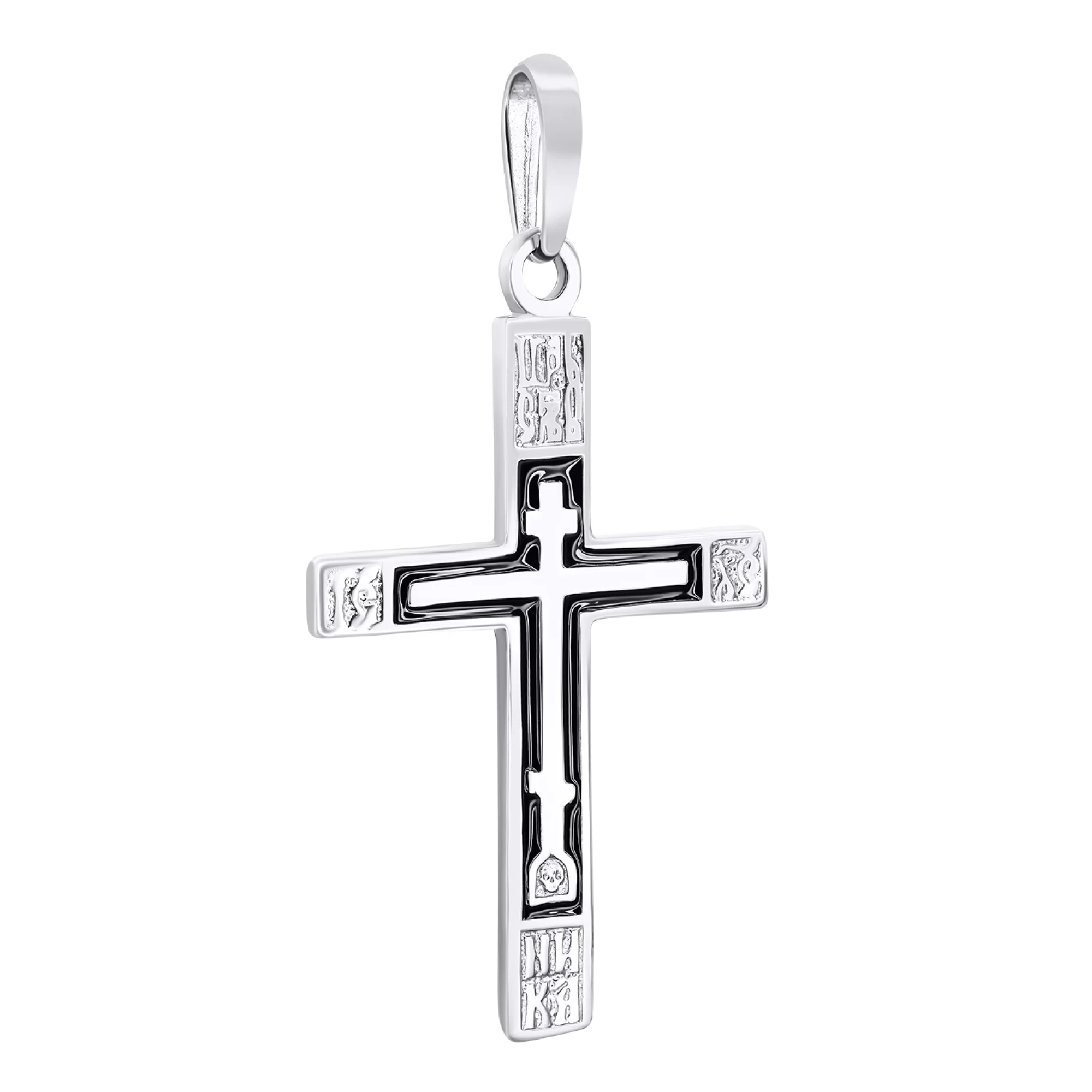 Крест из серебра с эмалью - 1546733 – изображение 1