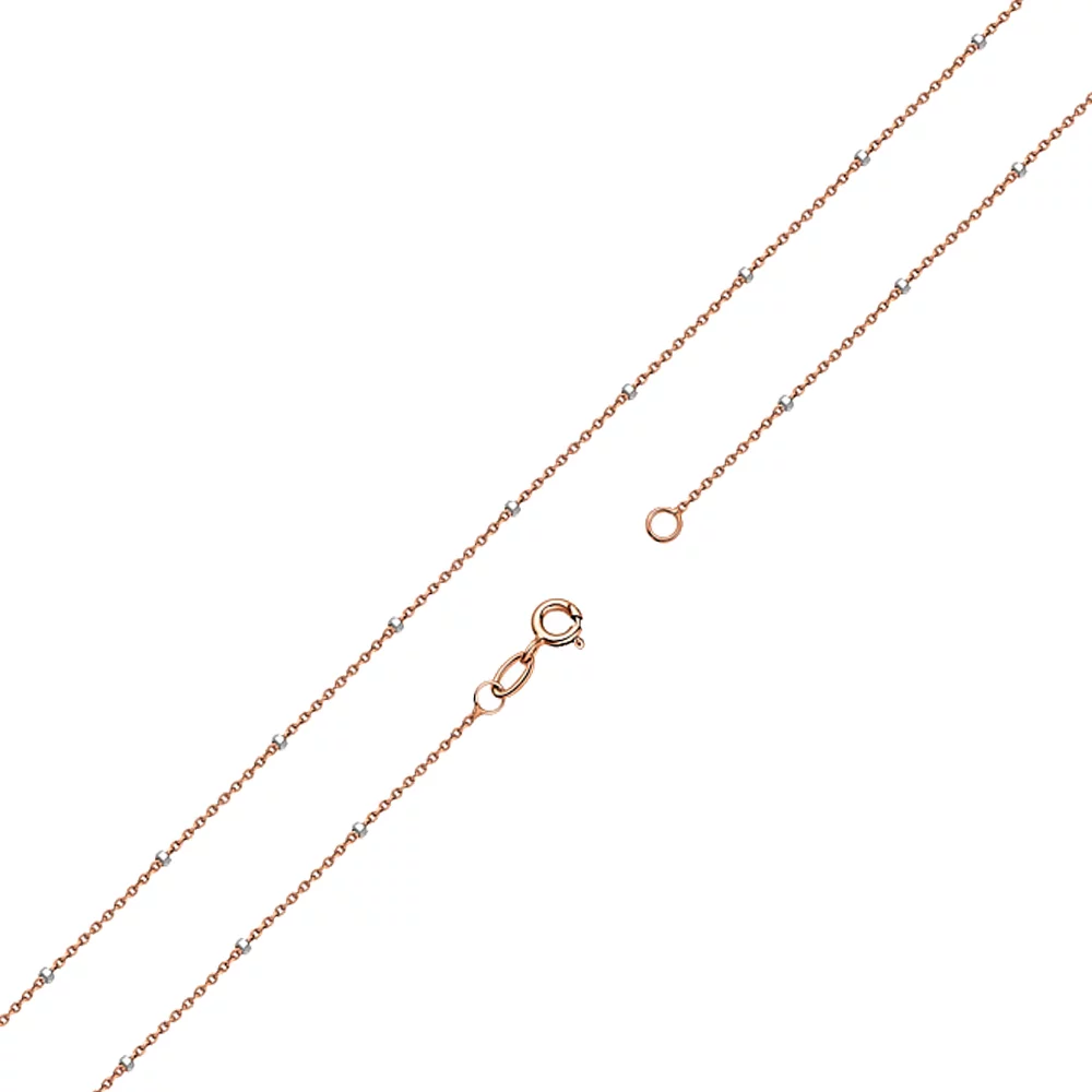 Браслет из комбинированного золота Якорное плетение. Артикул ц3110401р: цена, отзывы, фото – купить в интернет-магазине AURUM