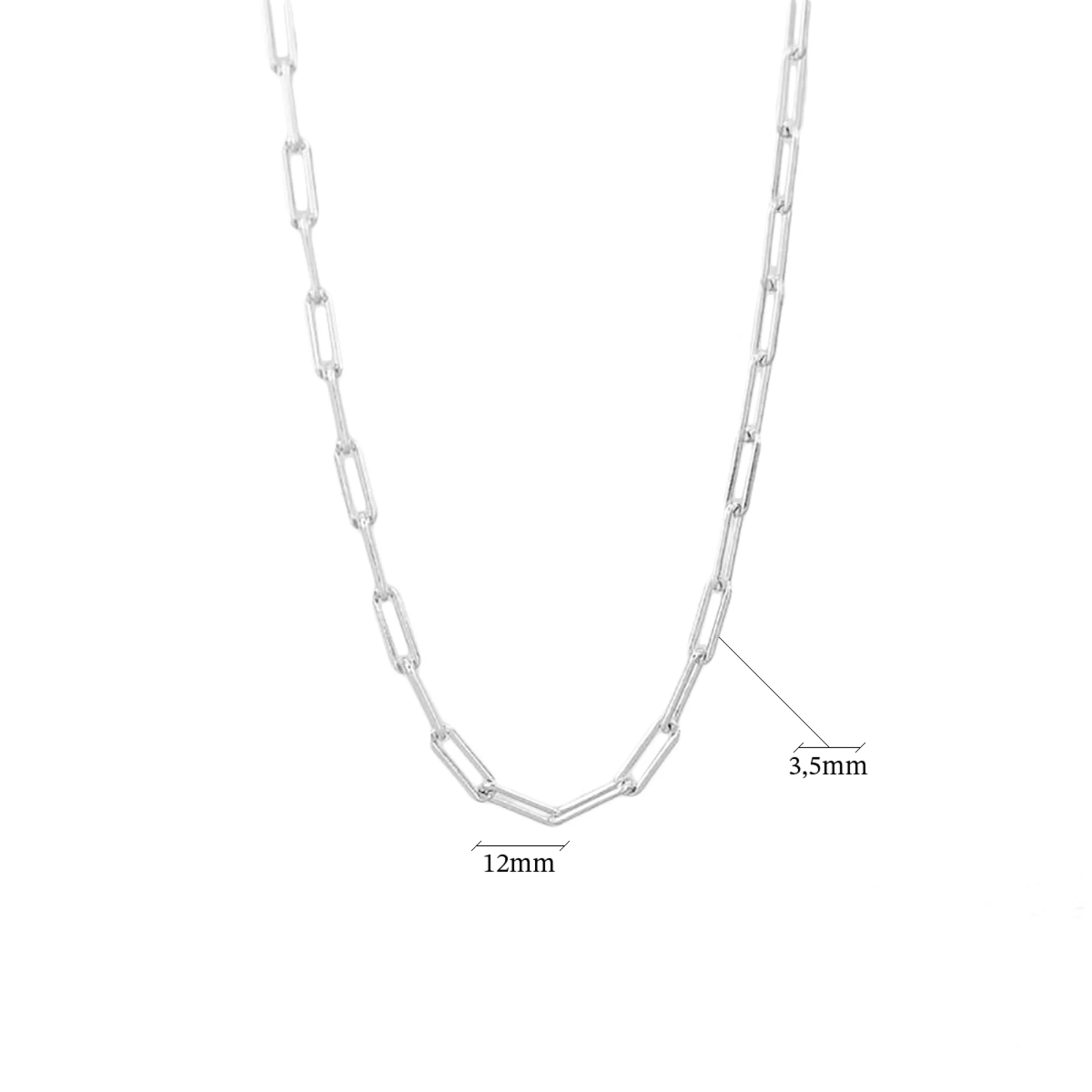 Цепочка серебряная плетение якорь - 968482 – изображение 2