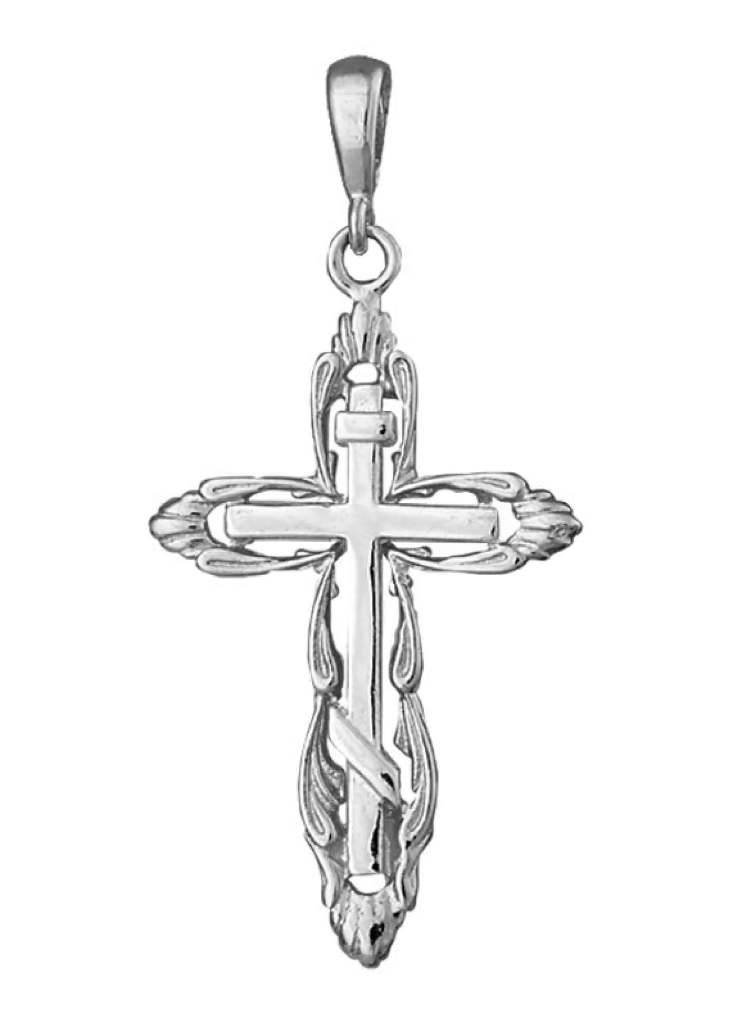 Хрестик зі срібла - 1349864 – зображення 1