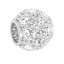 Шарм у білому золоті з фіанітами - 1589903