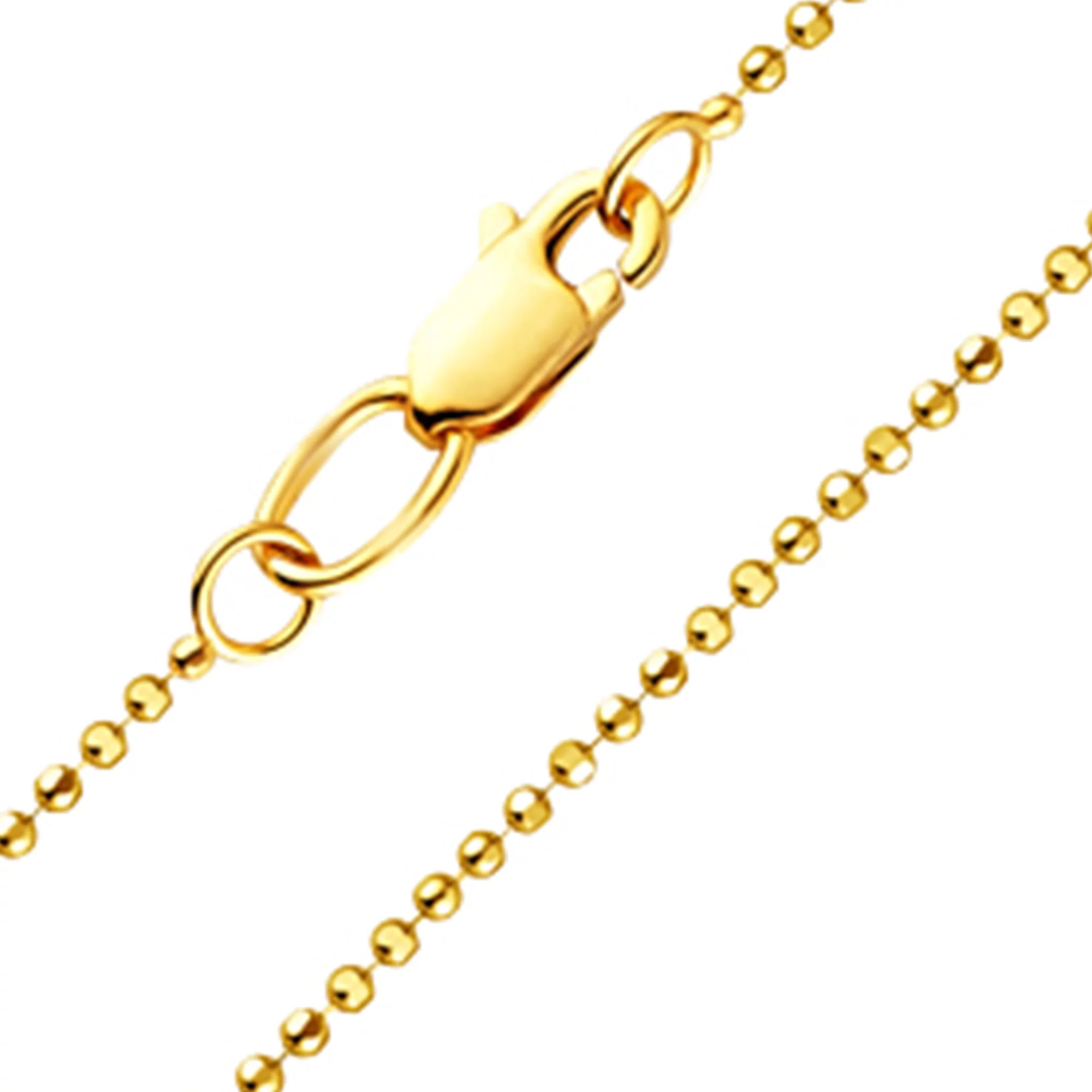 Цепочка из лимонного золота плетение гольф - 973081 – изображение 1