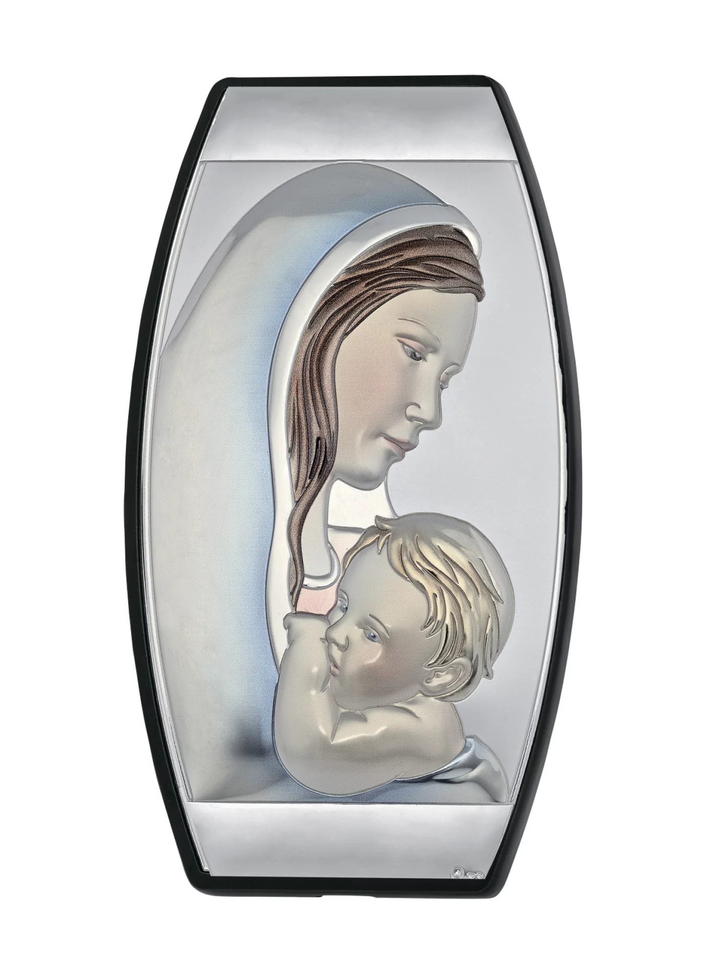 Ікона "Богородиця з немовлям" 7,5x12,5 мм - 860739 – зображення 1