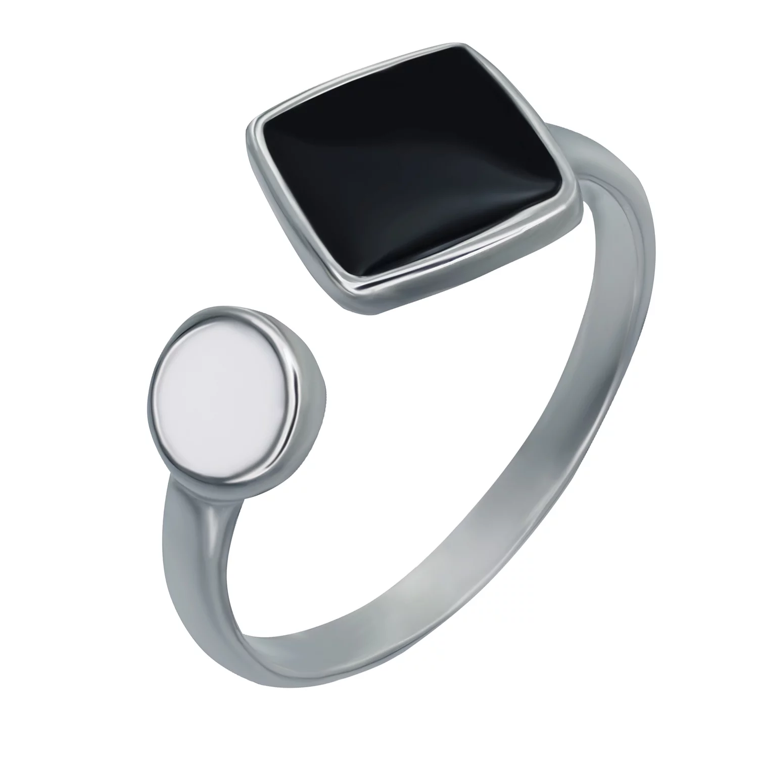 Кольцо серебряное с эмалью. Артикул 10192р: цена, отзывы, фото – купить в интернет-магазине AURUM