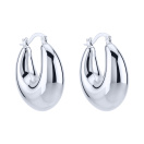 Массивные серьги из серебра - 2187053