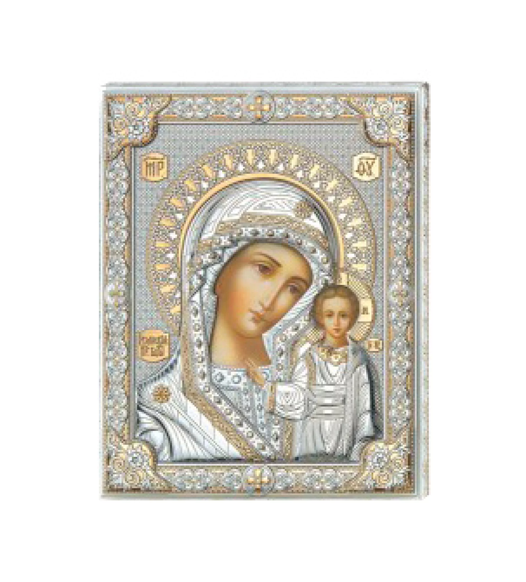 Икона Богородица "Казанская" 160 x 200 мм - 458339 – изображение 1