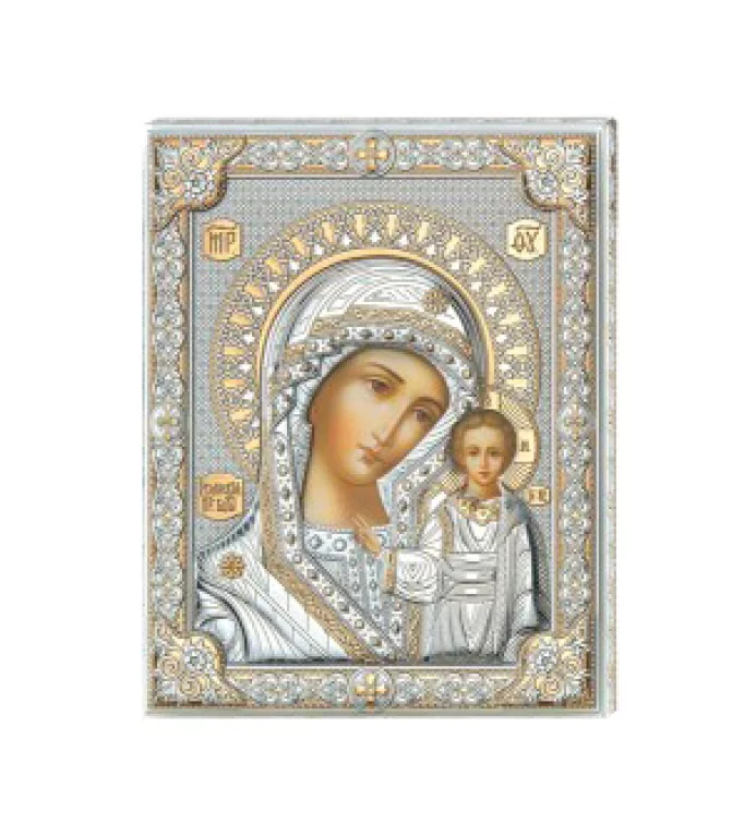 Икона Богородица Казанская 160 x 200 мм. Артикул 85302/4LORO: цена, отзывы, фото – купить в интернет-магазине AURUM