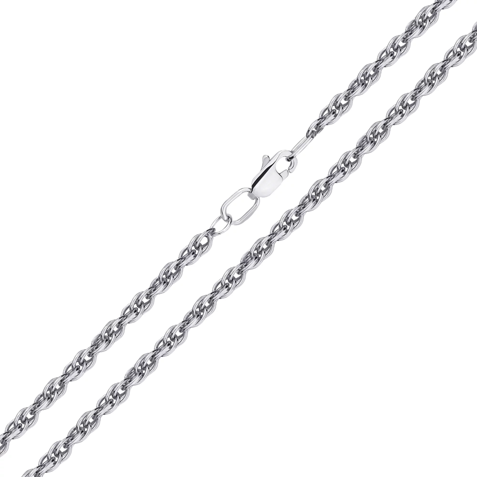 Ланцюжок зі срібла в плетінні Джгут - 1297398 – зображення 1