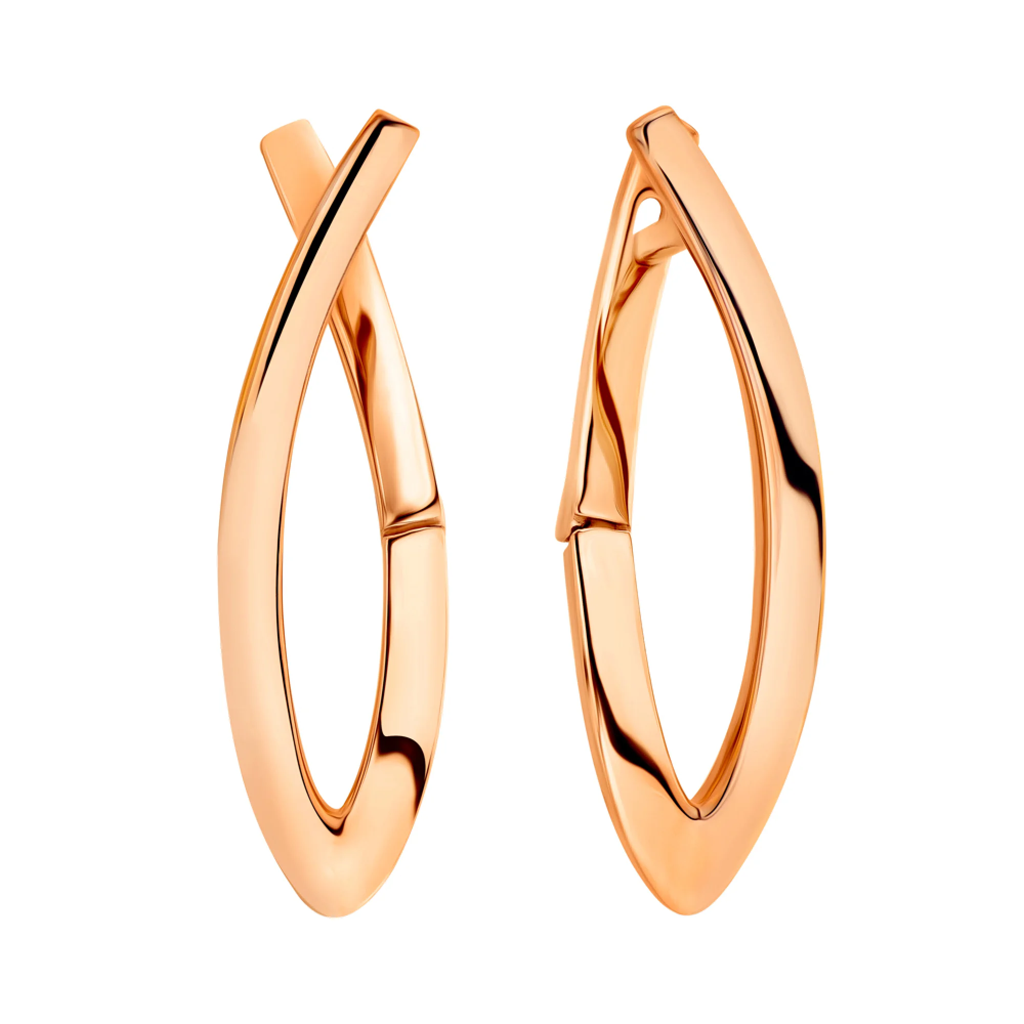 Сережки из красного золота - 1387370 - 1