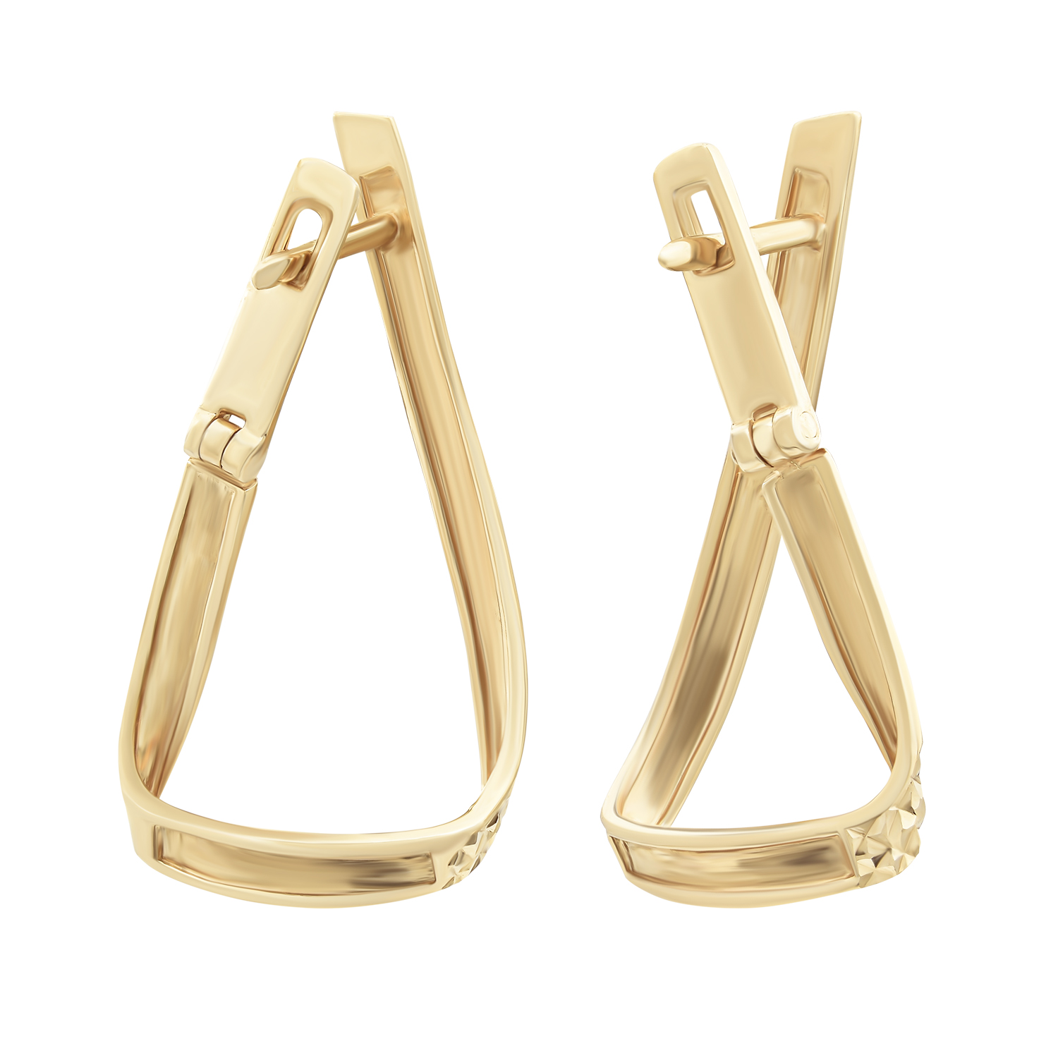 

Сережки из красного золота . Артикул 820005, Красный