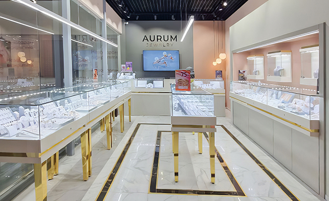 ТЦ Щасливий Mall - Ювелірний магазин AURUM
