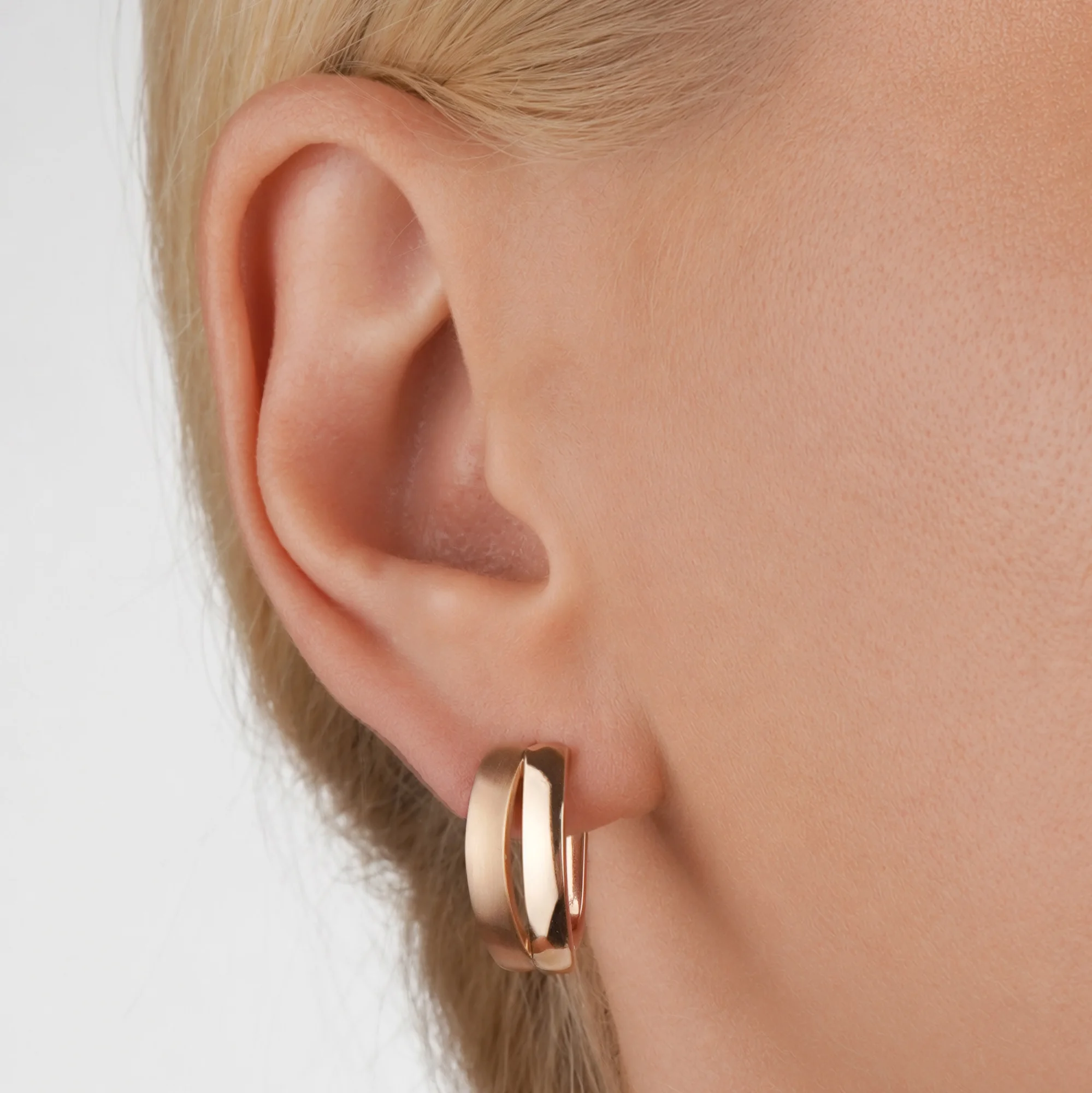 Сережки из красного золота - 938209 - 2