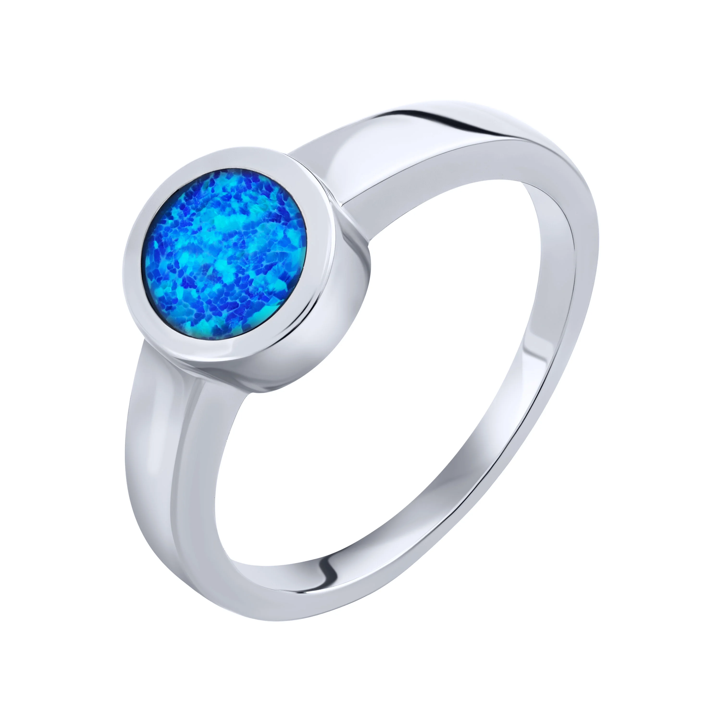 Срібні каблучки з опалом