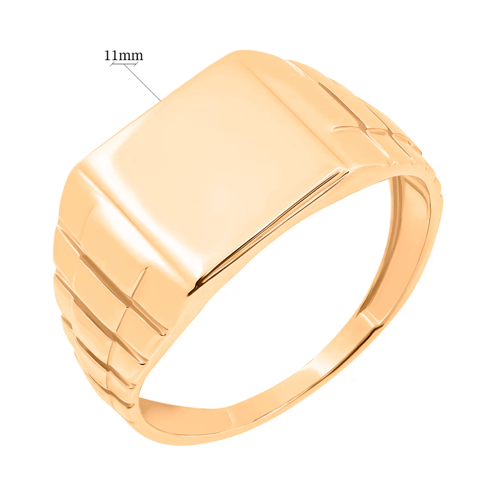 Перстень из красного золота  - 1309371 – изображение 3
