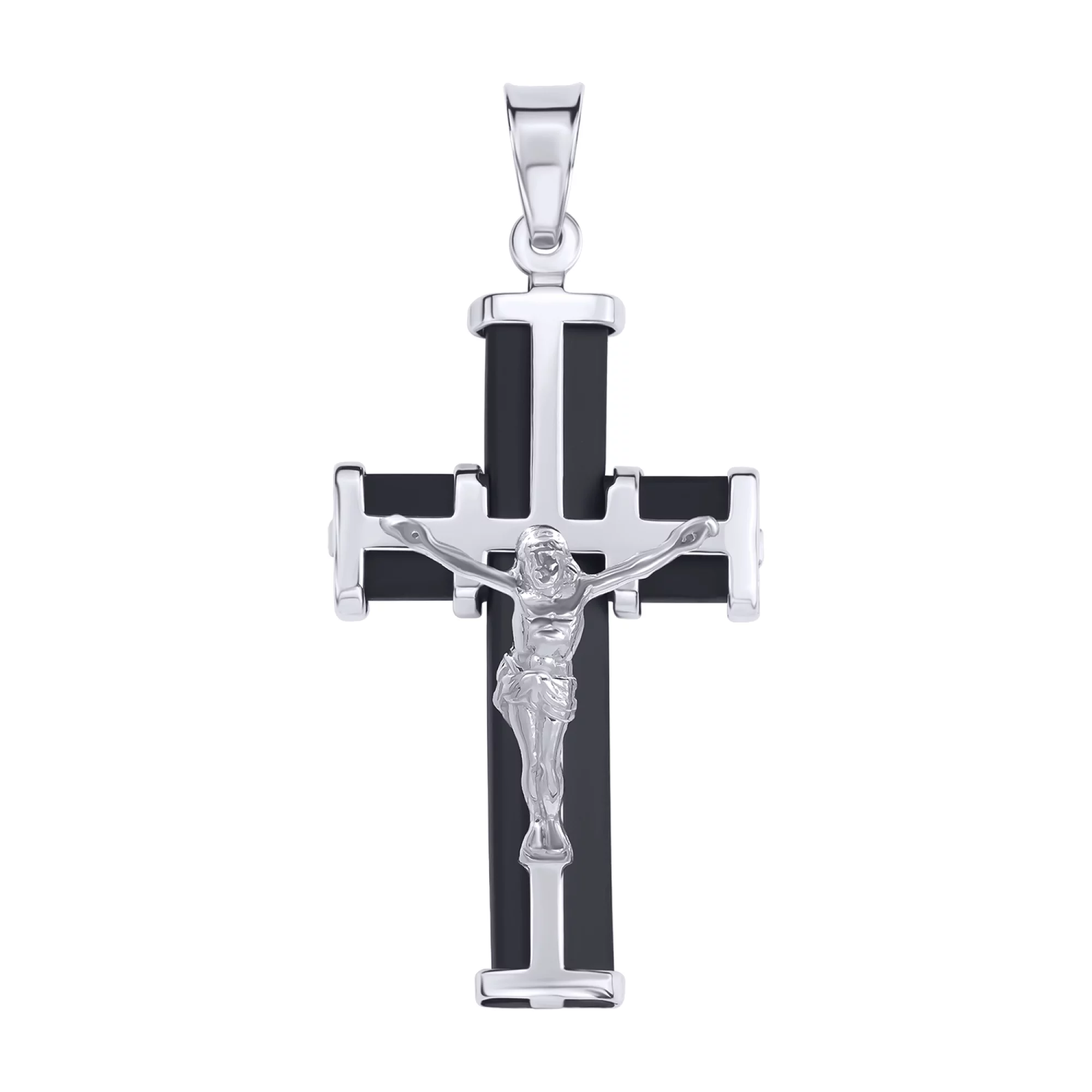 Срібний хрестик - 414106 – зображення 1
